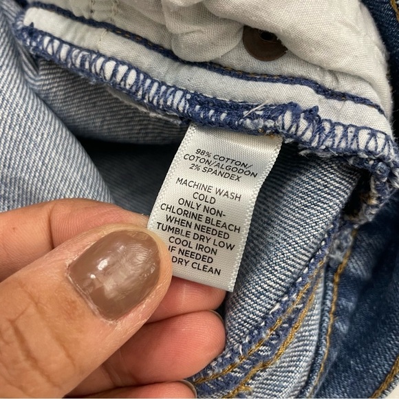 LOFT Modern Kick Crop Jeans Medium Wash Blue Mid Rise Cropped
Length Size 8 - Picture 8 of 11